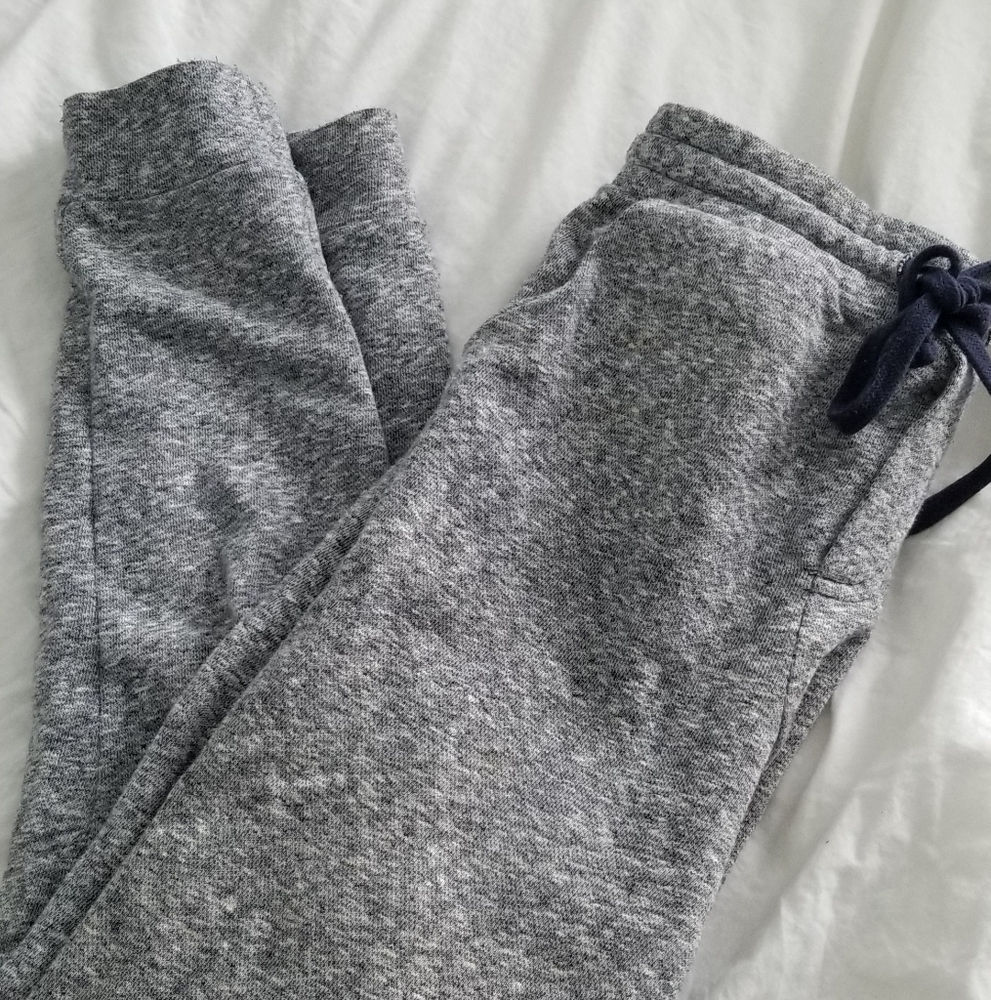 Light Heathered Gray Joggers